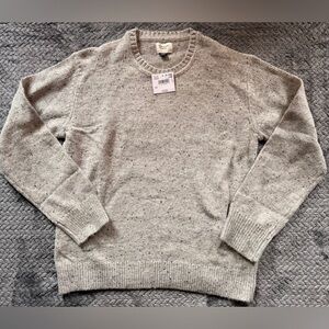 American Eagle Sweater Mens Beige Knit Crew Neck